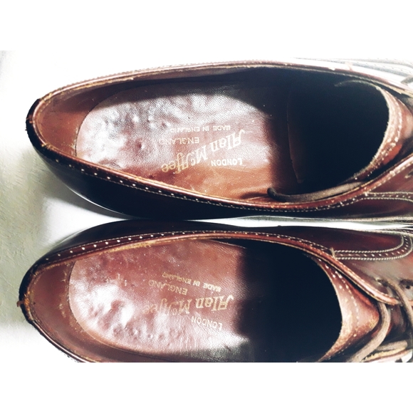 Alan McAfee VINTAGE  LACE UP OXFORDS SZ 10.5 C - Picture 6 of 12